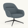 Fotel Fiber Lounge Armchair  Swivel Base podstawa Anthracite Black Clay MUUTO różne warianty 