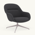 Fotel Fiber Lounge Armchair  Swivel Base podstawa Grey Ocean  MUUTO różne warianty 