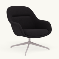 Fotel Fiber Lounge Armchair  Swivel Base podstawa Grey Ocean  MUUTO różne warianty 