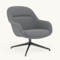 Fotel Fiber Lounge Armchair  Swivel Base podstawa Anthracite Black Ocean  MUUTO różne warianty  