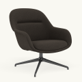 Fotel Fiber Lounge Armchair  Swivel Base podstawa Anthracite Black Ocean  MUUTO różne warianty  