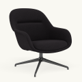 Fotel Fiber Lounge Armchair  Swivel Base podstawa Anthracite Black Ocean  MUUTO różne warianty  