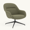 Fotel Fiber Lounge Armchair  Swivel Base podstawa Anthracite Black Ocean  MUUTO różne warianty  