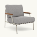 Fotel ogrodowy Settle Lounge podstawa Grey MUUTO różne warianty