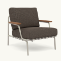 Fotel ogrodowy Settle Lounge podstawa Grey MUUTO różne warianty