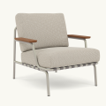 Fotel ogrodowy Settle Lounge podstawa Grey MUUTO różne warianty