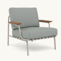 Fotel ogrodowy Settle Lounge podstawa Grey MUUTO różne warianty