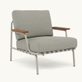 Fotel ogrodowy Settle Lounge podstawa Grey MUUTO różne warianty