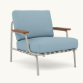 Fotel ogrodowy Settle Lounge podstawa Grey MUUTO różne warianty