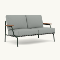 MUUTO sofa ogrodowa SETTLE Ribbed Dark Green MUUTO rózne warianty