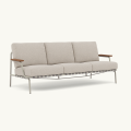 MUUTO sofa ogrodowa SETTLE 3-Seater podstawa Grey MUUTO różne warianty