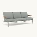 MUUTO sofa ogrodowa SETTLE 3-Seater podstawa Grey MUUTO różne warianty