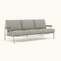 MUUTO sofa ogrodowa SETTLE 3-Seater podstawa Grey MUUTO różne warianty