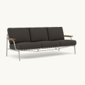 MUUTO sofa ogrodowa SETTLE 3-Seater podstawa Grey MUUTO różne warianty