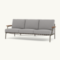 MUUTO sofa ogrodowa SETTLE 3-Seater  Ribbed podstawa Taupe MUUTO różne warianty