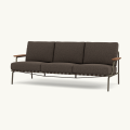 MUUTO sofa ogrodowa SETTLE 3-Seater  Ribbed podstawa Taupe MUUTO różne warianty