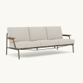 MUUTO sofa ogrodowa SETTLE 3-Seater  Ribbed podstawa Taupe MUUTO różne warianty