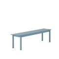 ŁAWKA OGRODOWA LINEAR STEEL 170 X 34 CM MUUTO - RÓŻNE KOLORY/METAL