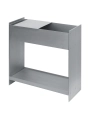 Doniczka Lager Plant Box with Shelf Aluminium Ferm Living 