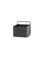 Doniczka Wall Box kwadratowa czarna Ferm Living