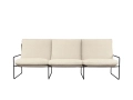 Sofa ogrodowa Desert 3 podstawa Cashmere Ferm Living różne warianty