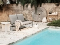 Sofa ogrodowa Desert 2 podstawa Black Ferm Living różne warianty