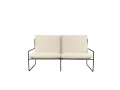 Sofa ogrodowa Desert 2 podstawa Black Ferm Living różne warianty