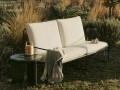 Sofa ogrodowa Desert 2 podstawa Black Ferm Living różne warianty