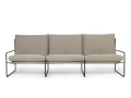 Sofa ogrodowa Desert 3 podstawa Black Ferm Living różne warianty