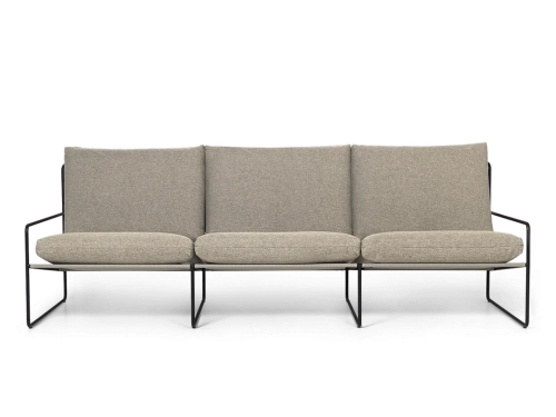Sofa ogrodowa Desert 3 podstawa Black Ferm Living różne warianty