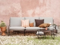 Sofa ogrodowa Desert 3 podstawa Black Ferm Living różne warianty