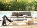 Sofa ogrodowa Desert 3 podstawa Black Ferm Living różne warianty