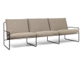 Sofa ogrodowa Desert 3 podstawa Black Ferm Living różne warianty