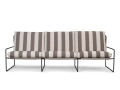 Sofa ogrodowa Desert 3 podstawa Black Ferm Living różne warianty