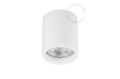 Reflektor porcelanowy natynkowy Aglae - Ø 6 cm aglae.b ZAGRA różne warianty  