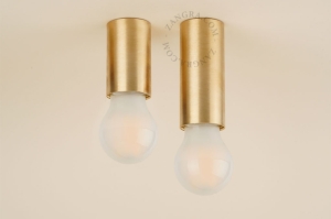 Mosiężna lampa mini ZAGRA   