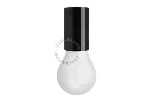 Mosiężna lampa mini - czarna light.030.b.001 ZAGRA