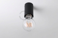 Mosiężna lampa mini - czarna light.030.b.001 ZAGRA