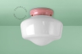 Różowa porcelanowa lampa Art Deco Chaella Zangra różne warianty 
