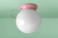 Różowa porcelanowa lampa Art Deco Chaella Zangra różne warianty 