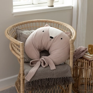 Poduszka do karmienia z kapoku Wiewiórka Zappy Sebra 