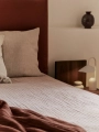 Narzuta Fino Red/Off-White Ferm Living