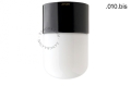Lampa czarna porcelana ze szklanym kloszem light.005.c.b.glass001 Zangra różne warianty 
