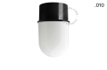 Lampa czarna lampa ścienna lub sufitowa - szklany klosz - Ø 8 cm light.131.b.glass001 Zangra różne warianty