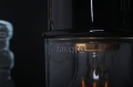 Lampa czarna lampa ścienna lub sufitowa - szklany klosz - Ø 8 cm light.131.b.glass001 Zangra różne warianty