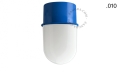 Lampa niebieska lampa ścienna lub sufitowa - szklany klosz - Ø 8 cm light.131.bl.glass001 Zangra różne warianty 