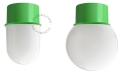 Lampa zielona lampa ścienna lub sufitowa - szklany klosz - Ø 8 cm light.131.gr.glass001 Zangra różne warianty