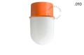 Lampa pomarańczowa lampa ścienna lub sufitowa - szklany klosz - Ø 8 cm light.131.o.glass001 Zangra różne warianty 