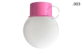 Lampa różowa lampa ścienna lub sufitowa - szklany klosz - Ø 8 cm light.131.p.glass001 Zangra różne warianty