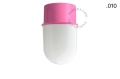 Lampa różowa lampa ścienna lub sufitowa - szklany klosz - Ø 8 cm light.131.p.glass001 Zangra różne warianty